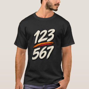 Camiseta 123 567 Baile de Salsa Humor Para Madre de Baile