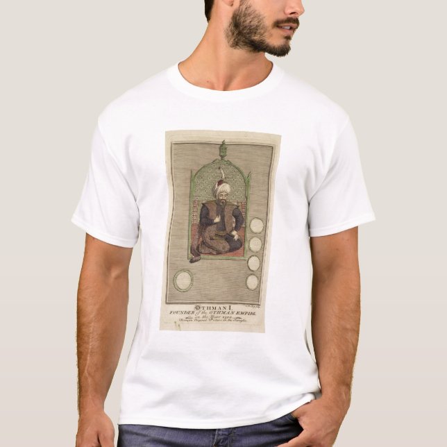 Camiseta 1259-1326) fundadores de Osman I (del imperio (Anverso)