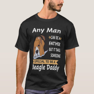 Camiseta 128 Cualquier hombre - Beagle Daddy