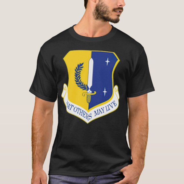 Camiseta 129.º Ala De Rescate La Guardia Nacional Aérea De  (Anverso)
