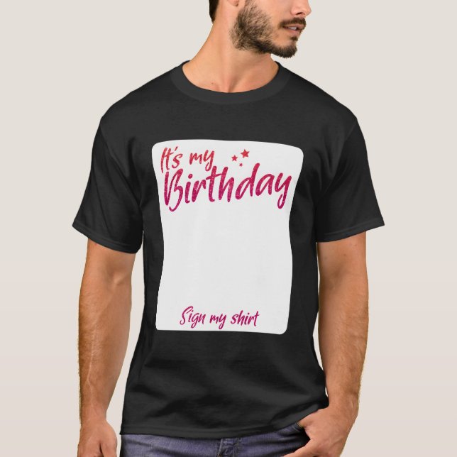 Camiseta 12.ª Cama De Cumpleaños Para Los Chicas (Anverso)