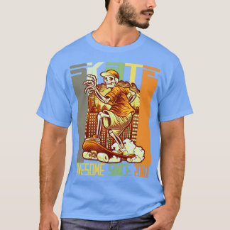 Camiseta 12.ª Patineta De Cumpleaños Amantes Del Skater Imp