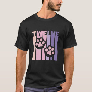 Camiseta 12.ª Ventiladora De Perro De 12 Años Para Gi