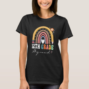 Camiseta 12.º arco iris de duodécimo grado para enseñanza