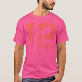 Camiseta 12.º Básquetbol Juvenil 12
