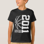 Camiseta 12.º Birthday Basketball Limited Edition 2011<br><div class="desc">12.º Birthday Basketball Limited Edition 2011</div>
