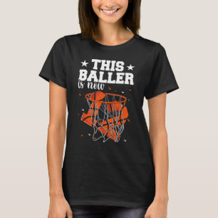 Camiseta 12.º cumpleaños de niños de camisas de básquetbol,