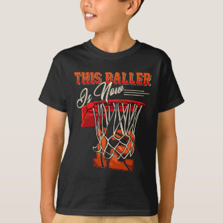 Camiseta 12.º Cumpleaños Para Muchacho Baloncesto Niño De 1