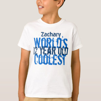 Camiseta 12.º regalo de cumpleaños, el niño de 12 años más