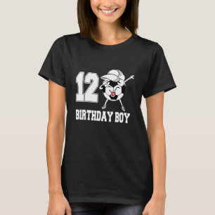 Camiseta 12 años de edad Dabbing Soccer 12th Birthday Boy A