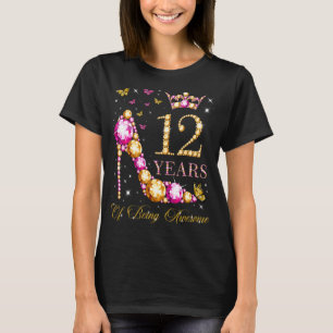 Camiseta 12 Años De Ser Sorprendente 12 Años De Edad 12º Na