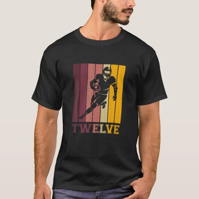 Camiseta 12 Años Para Jugador De Fútbol Juvenil (Anverso)