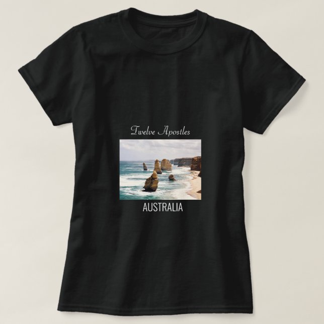 Camiseta 12 Apóstoles Victoria Australia (Diseño del anverso)