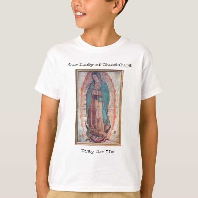 Camiseta 12 de diciembre   nuestra señora de Guadalupe (Anverso)