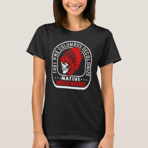 Camiseta 12 de octubre Día de los Indígenas de Estados Unid
