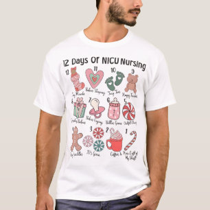 Camiseta 12 Días de Enfermería en UCI Neonatal Enfermera de