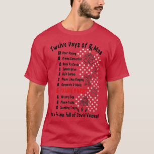 Camiseta 12 Días de Navidades Farmacéuticos 1