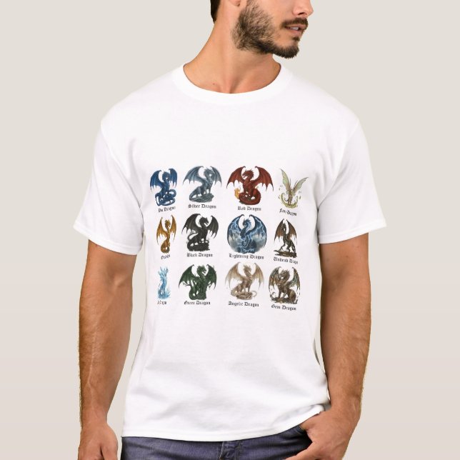 Camiseta 12 Dragones (Anverso)
