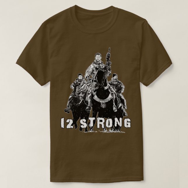 Camiseta 12 fuerte (Diseño del anverso)