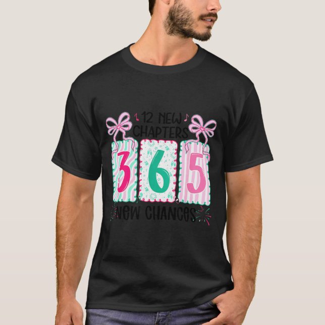 Camiseta 12 New Chapters 365 New Chances New Year's Eve 202 (Anverso)