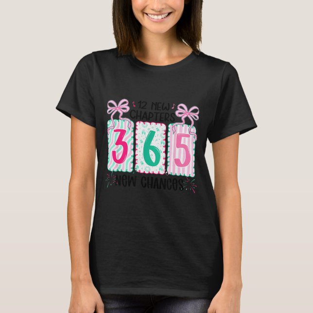 Camiseta 12 New Chapters 365 New Chances New Year's Eve 202 (Anverso)
