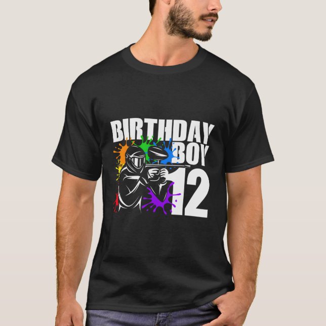 Camiseta 12 Paintball Py 12Th For (Anverso)