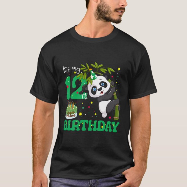 Camiseta 12 Panda Zookeeper (Anverso)