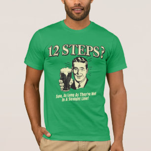 Camiseta 12 Pasos: No En Una Línea Directa