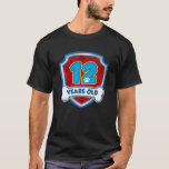 Camiseta 12Th Birthday 12 Years Old Patrol Dogs Lover Kids<br><div class="desc">12th Birthday 12 Years Old Patrol Dogs Lover Kids</div>