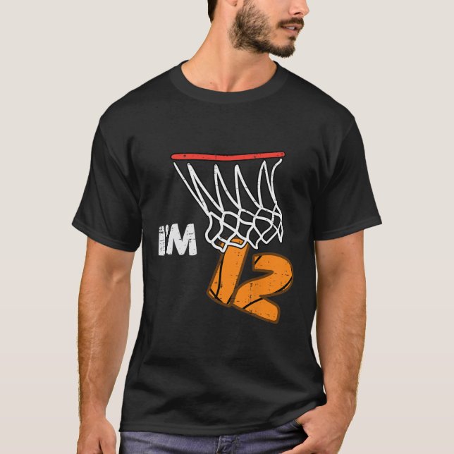 Camiseta 12th Birthday Sketll Im 12 Twelve Year Old Bday Bo (Anverso)