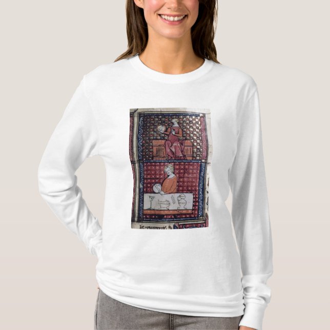 Camiseta 137-0011409/1 asentó a la mujer con una paloma y (Anverso)