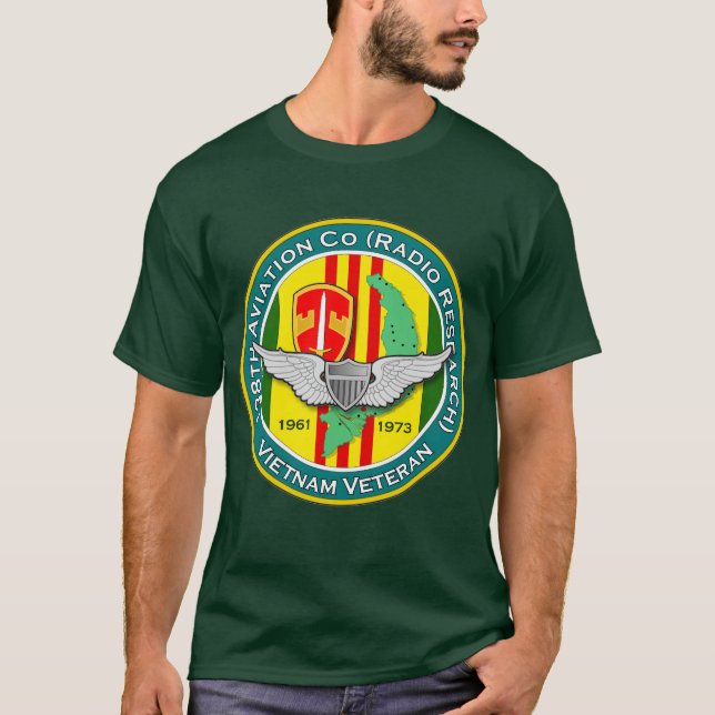 Camiseta 138o Avn Co RR 3 - ASA Vietnam (Anverso)