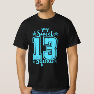 Camiseta 13.ª bribona de cumpleaños 13
