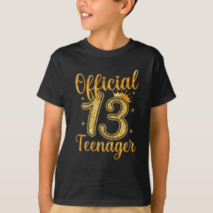 Camiseta 13.ª Chica de cumpleaños 13 años adolescente