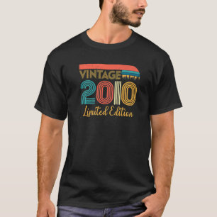 Camiseta 13.ª cosecha de cumpleaños 2010 13 años
