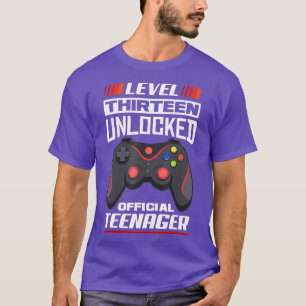 Camiseta 13.ª juerga adolescente de cumpleaños