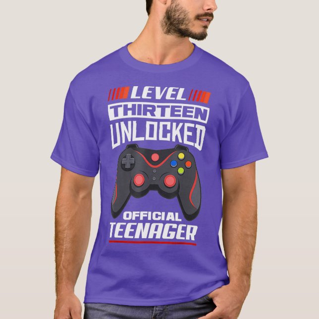 Camiseta 13.ª juerga adolescente de cumpleaños (Anverso)