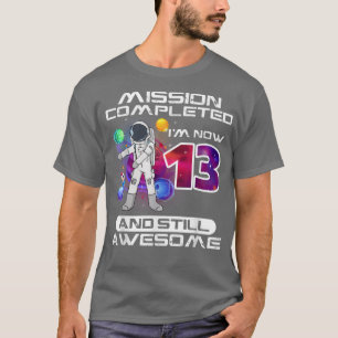 Camiseta 13.º astronauta de 13 años B