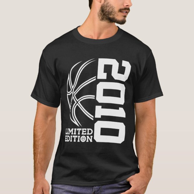 Camiseta 13.º Birthday Basketball Limited Edition 2010 (Anverso)