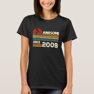 Camiseta 13.º cumpleaños increíble desde 2009 13 años de ed