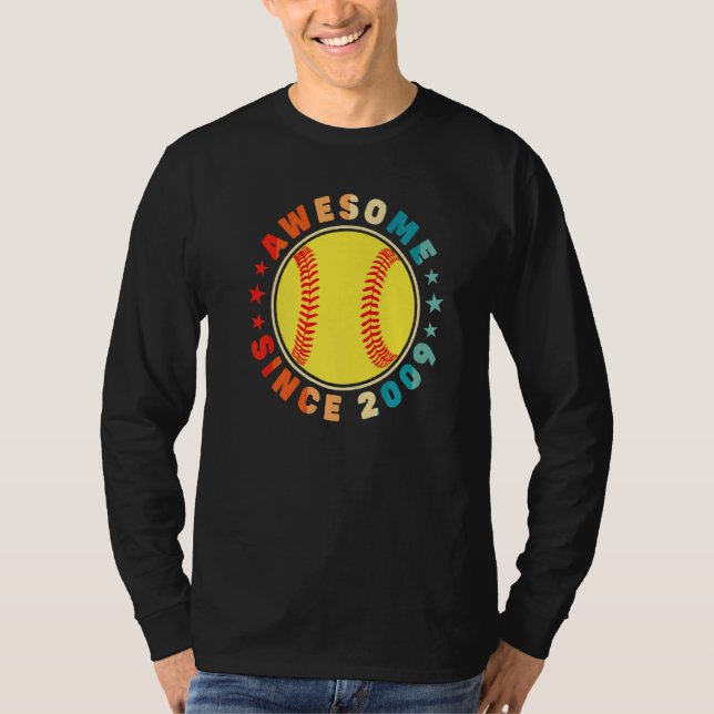 Camiseta 13.º cumpleaños increíble desde 2009 13 años Sof (Anverso)