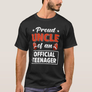 Camiseta 13.º Cumpleaños Orgulloso Tío Fútbol De Un Funcion