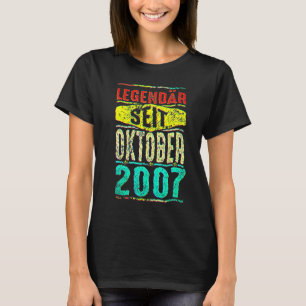 Camiseta 13.º Nacimiento Legendario desde octubre de 2007