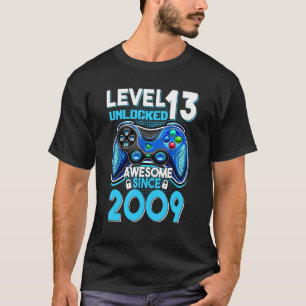 Camiseta 13.º nivel de cumpleaños 13 desbloqueado desde 200
