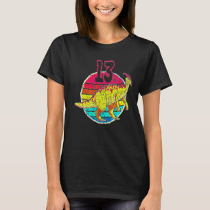 Camiseta 13 Aniversario I Parasaurolophus I Matchin Familia