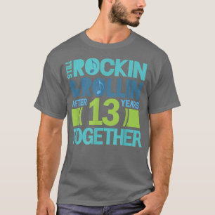 Camiseta 13° aniversario regalo de 13 años juntos