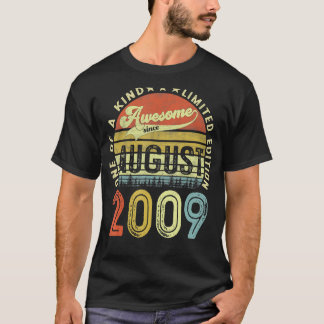 Camiseta 13 años alucinante desde agosto de 2009 13