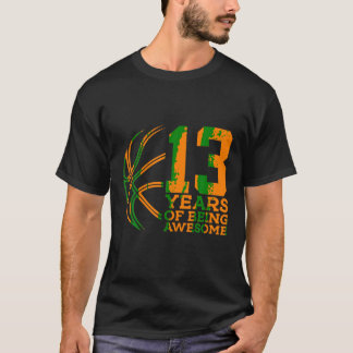CAMISETA 13 AÑOS DE HABER SIDO INCREÍBLES BALONCESTO CUMPLE