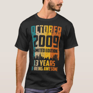 Camiseta 13 Años de Jubilación desde Octubre del 2009