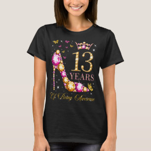 Camiseta 13 Años De Ser Sorprendente 13 Años De Edad 13º Na